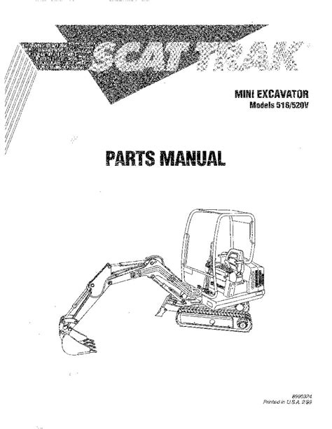 scat trak 520v mini excavator|Scat Trak 520V manual .